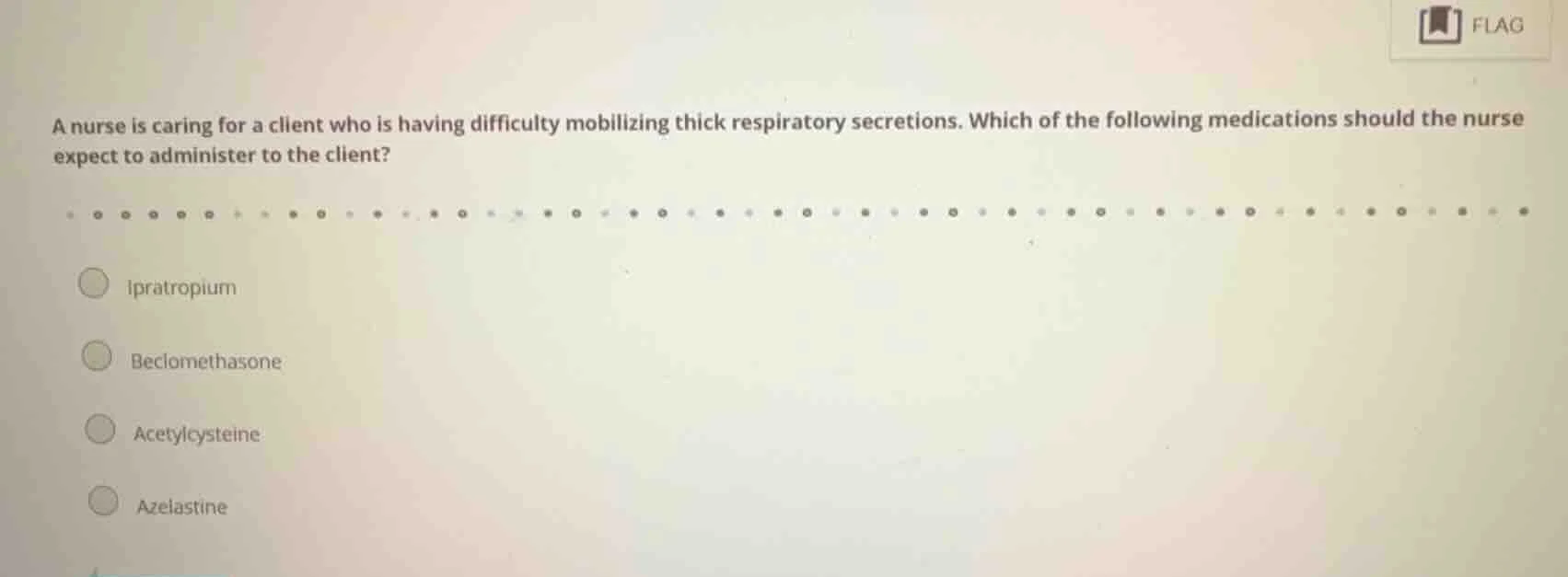 a nurse is caring for a client who is having difficulty mobilizing thic…