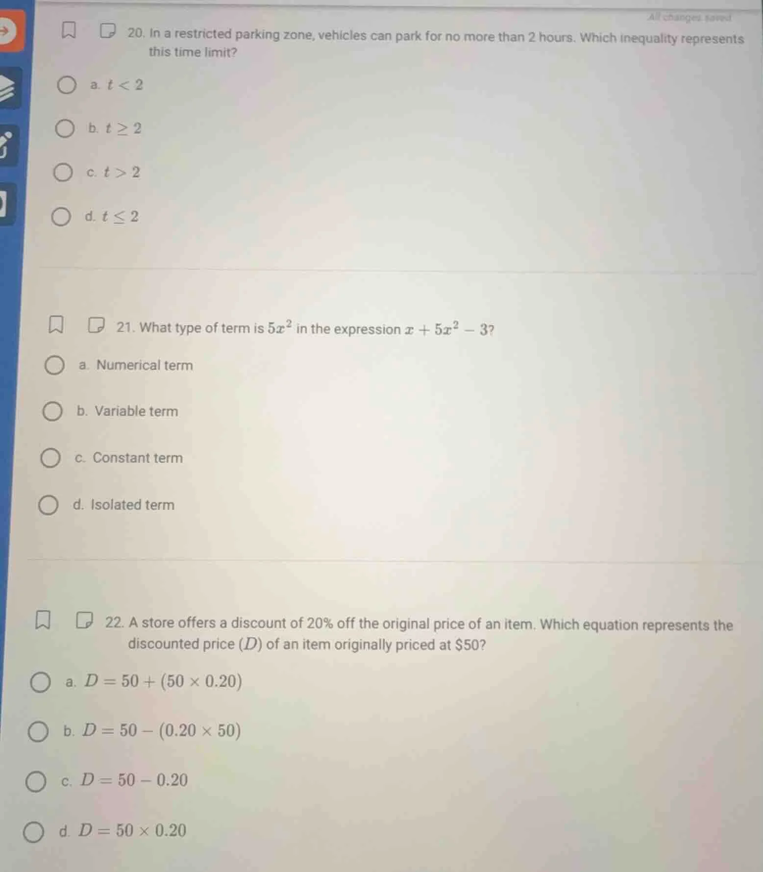 20. in a restricted parking zone, vehicles can park for no more than 2 …