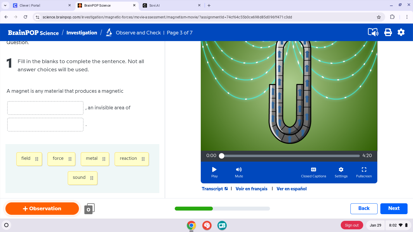question. 1 fill in the blanks to complete the sentence. not all answer…
