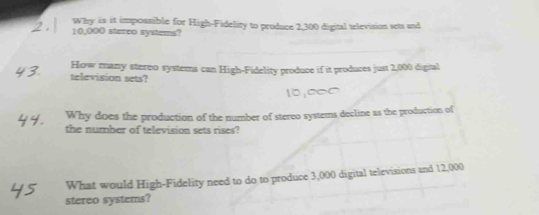 2. why is it impossible for high - fidelity to produce 2,300 digital te…