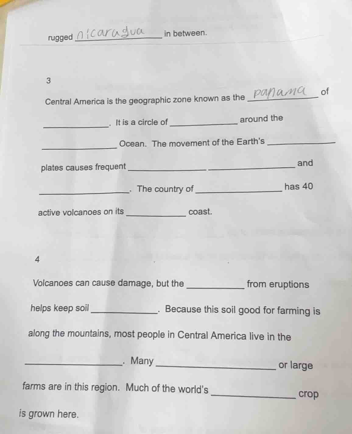 rugged nicaragua in between. 3 central america is the geographic zone k…
