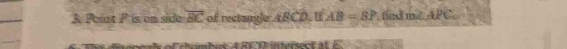 5. point p is on side \\(\\overline{bc}\\) of rectangle abcd. if \\(ab …