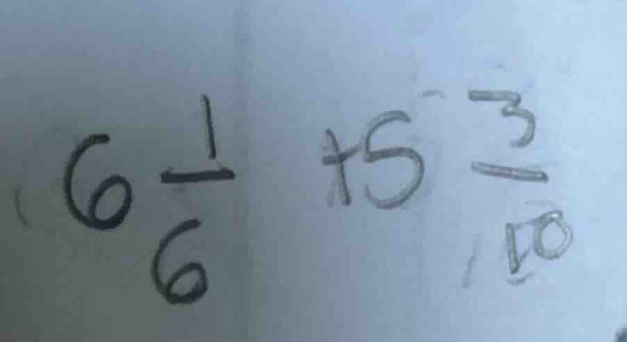 6\\frac{1}{6} + 5\\frac{3}{10}
