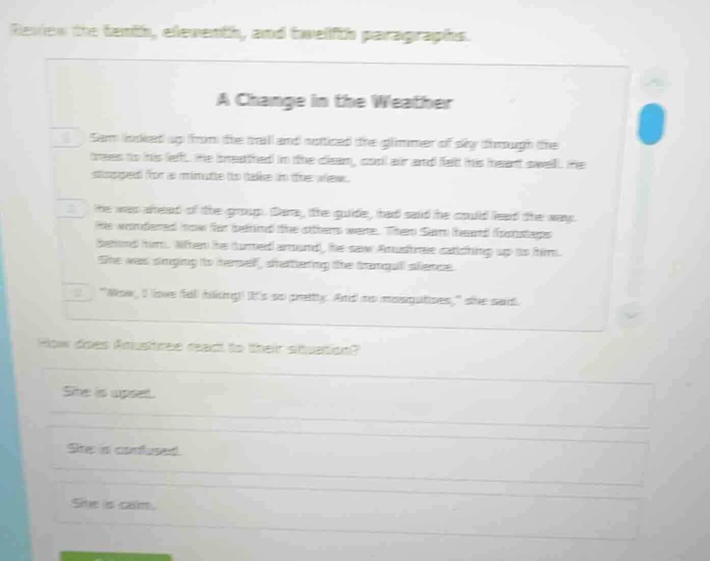 review the tenth, eleventh, and twelfth paragraphs. a change in the wea…