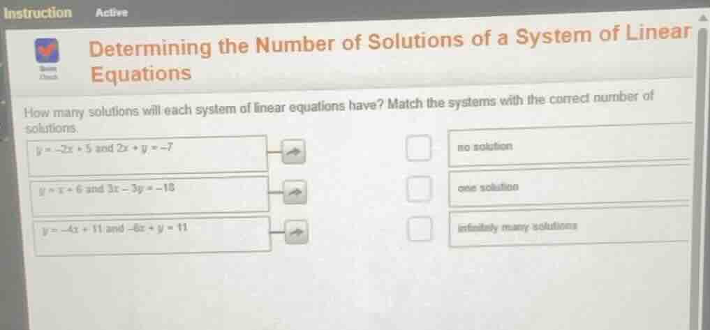 determining the number of solutions of a system of linear equations how…