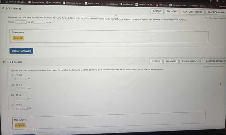 10. -/2 points details my notes ask your teacher practice another calcu…