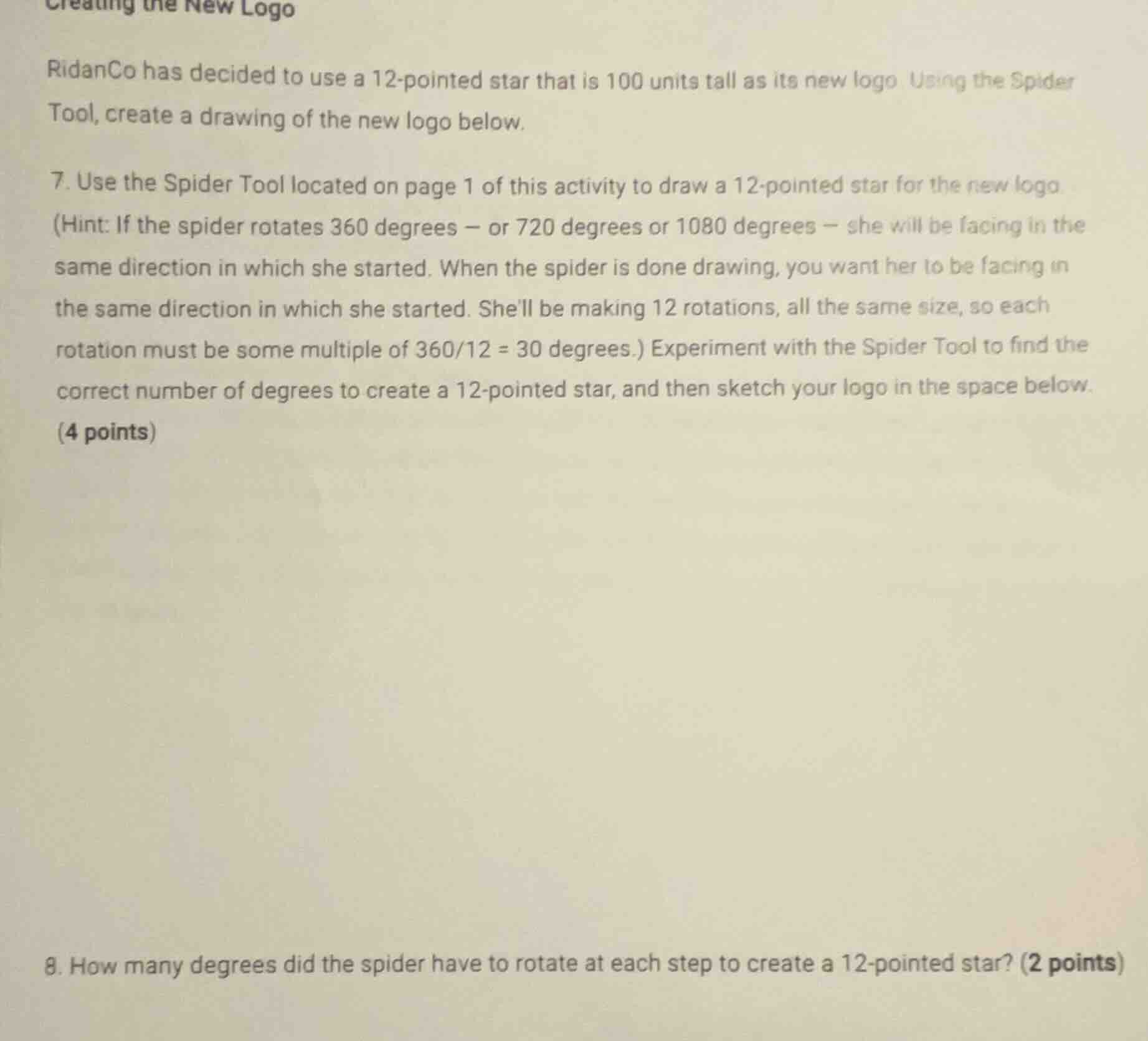 creating the new logo ridanco has decided to use a 12 - pointed star th…