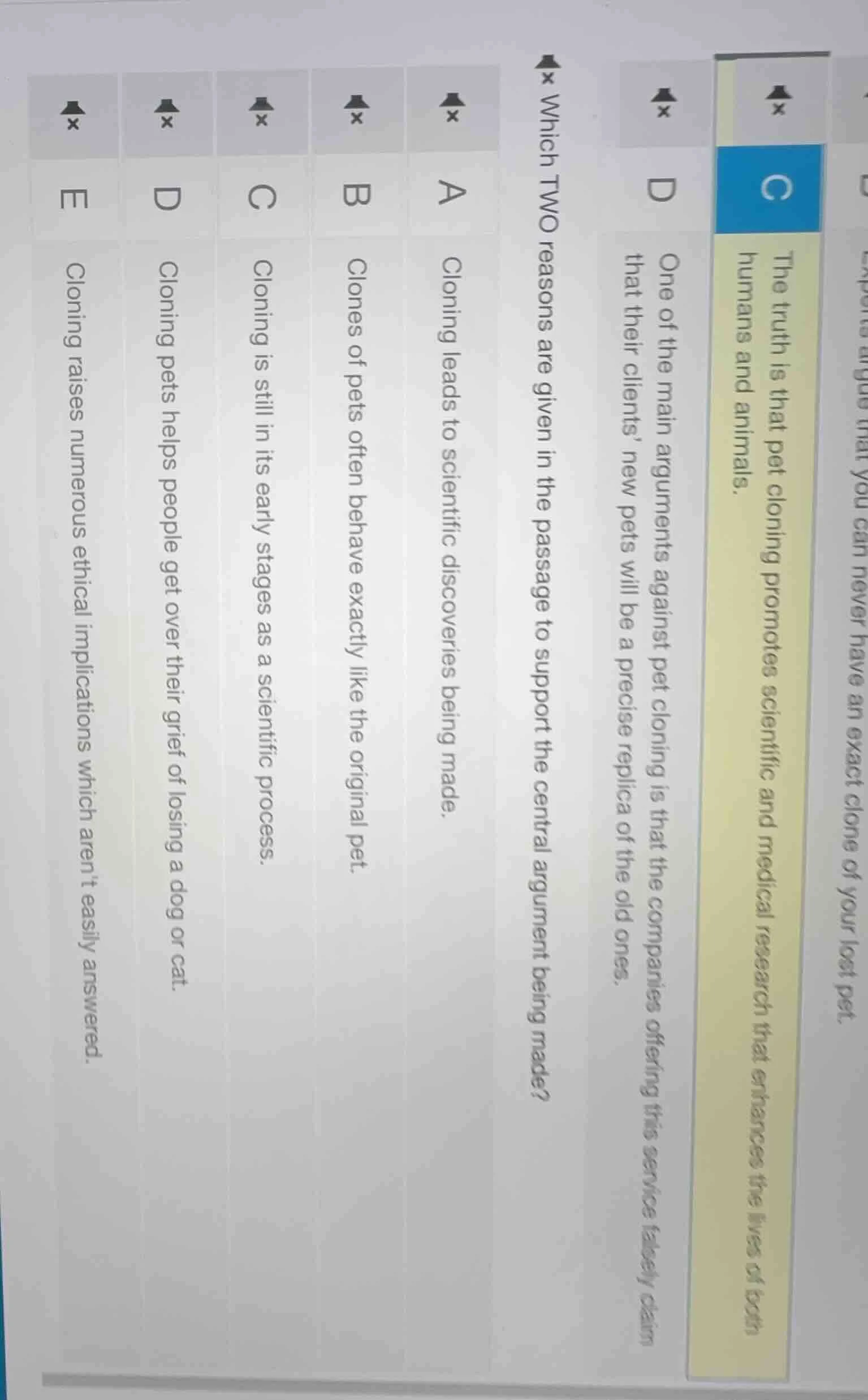 which two reasons are given in the passage to support the central argum…