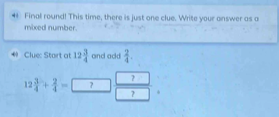 4) final round! this time, there is just one clue. write your answer as…