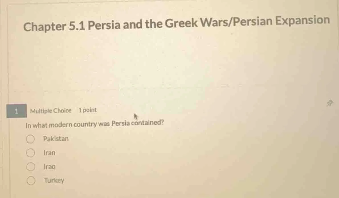 chapter 5.1 persia and the greek wars/persian expansion 1 multiple choi…