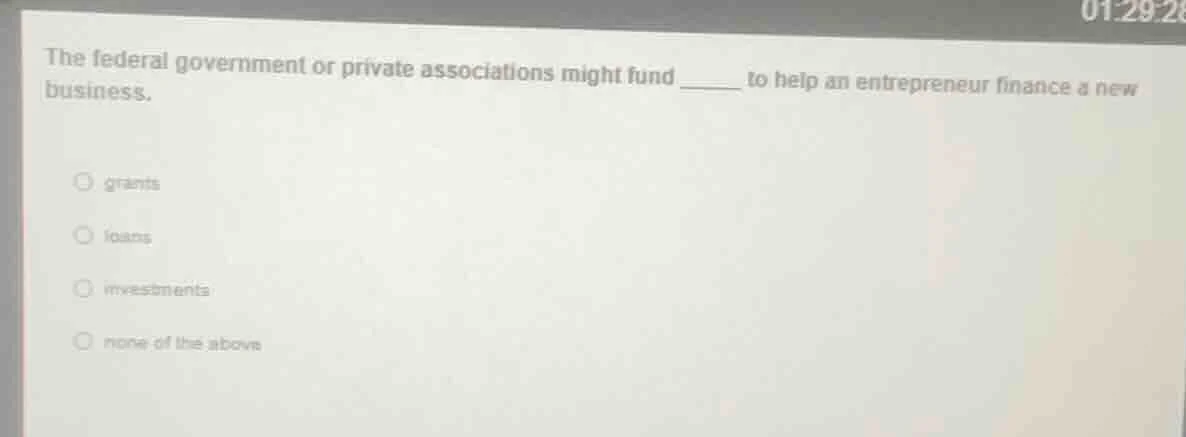 the federal government or private associations might fund ____ to help …
