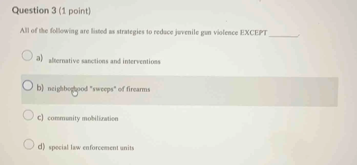 question 3 (1 point) all of the following are listed as strategies to r…