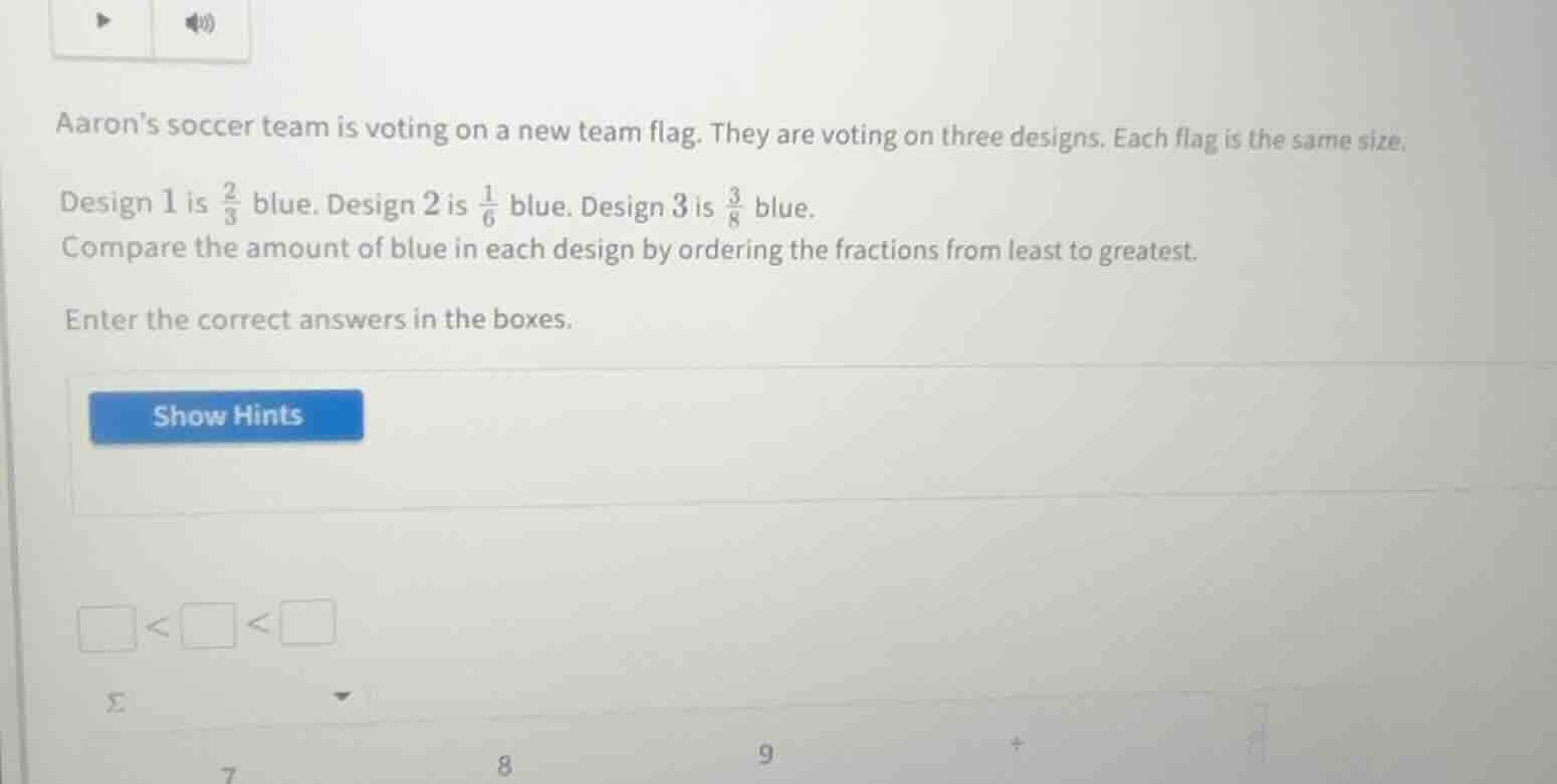 aarons soccer team is voting on a new team flag. they are voting on thr…