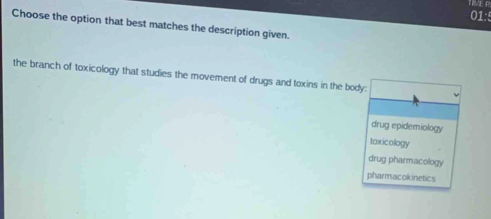 choose the option that best matches the description given. the branch o…