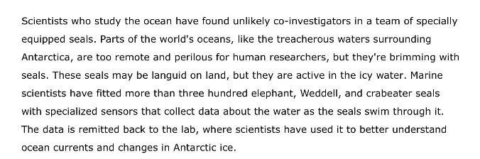 scientists who study the ocean have found unlikely co - investigators i…