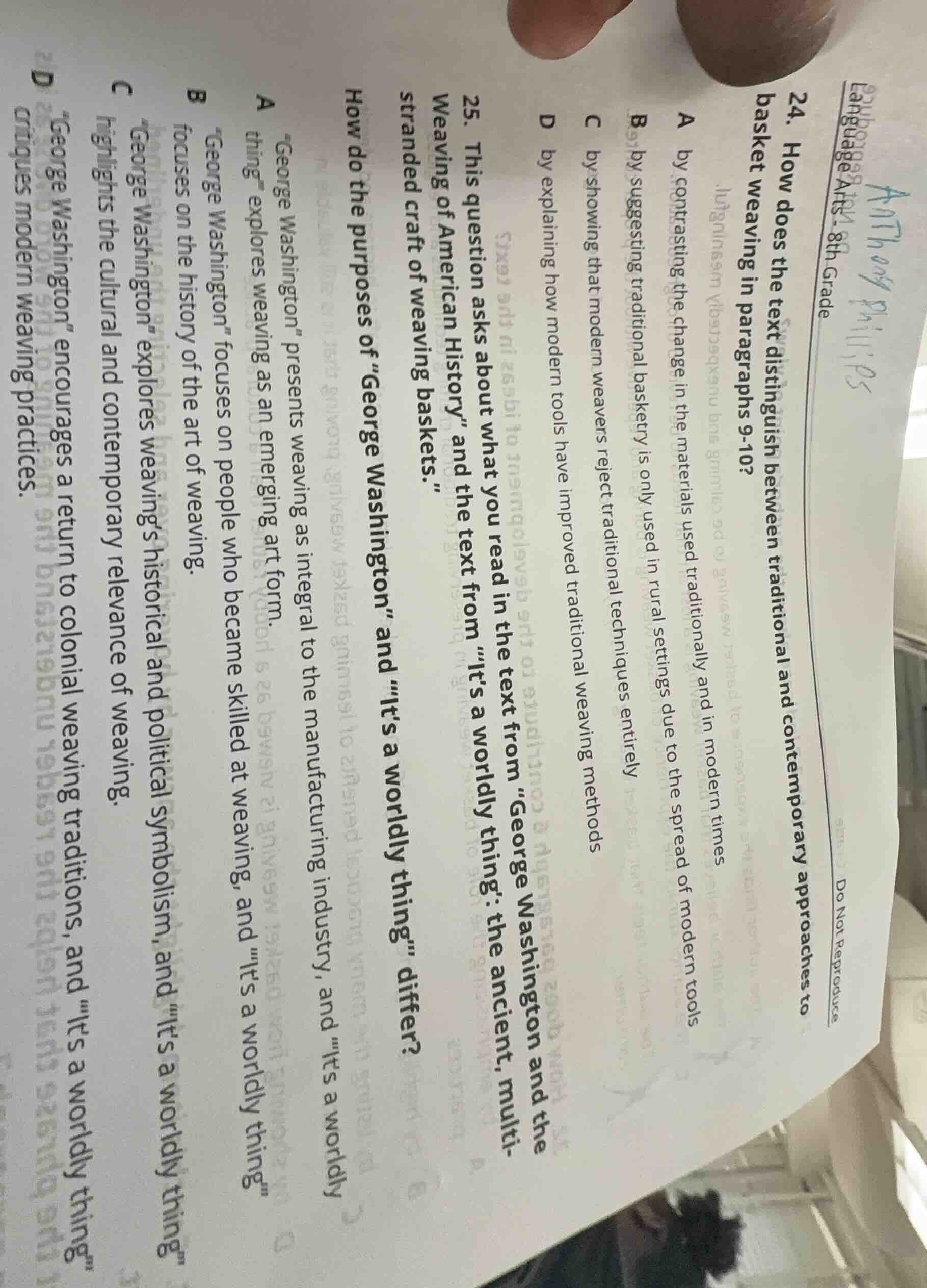 24. how does the text distinguish between traditional and contemporary …