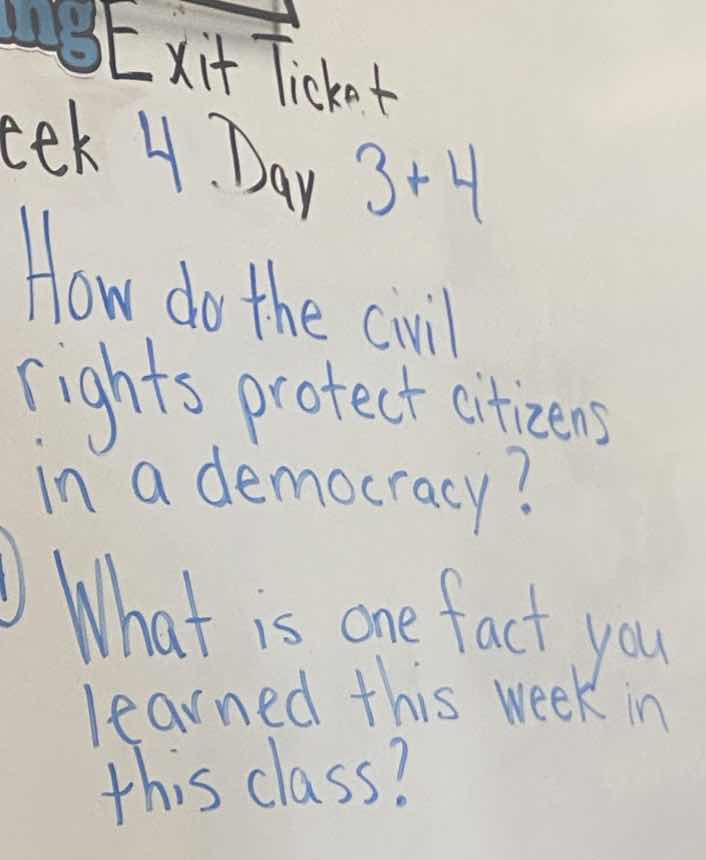 exit ticket week 4.day 3+4 how do the civil rights protect citizens in …