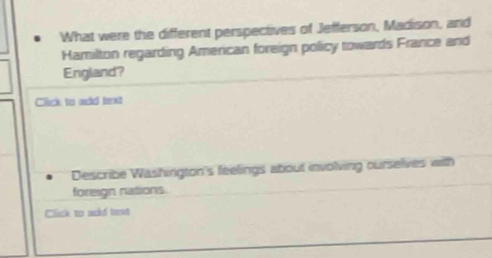 what were the different perspectives of jefferson, madison, and hamilto…