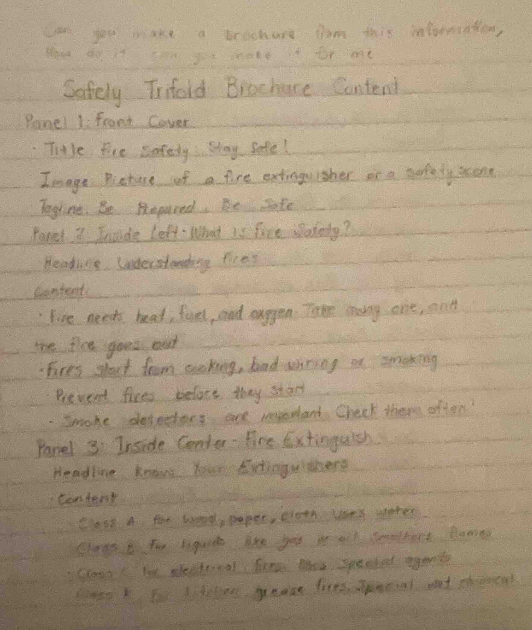 can you make a brochure from this information, and or if you can make i…