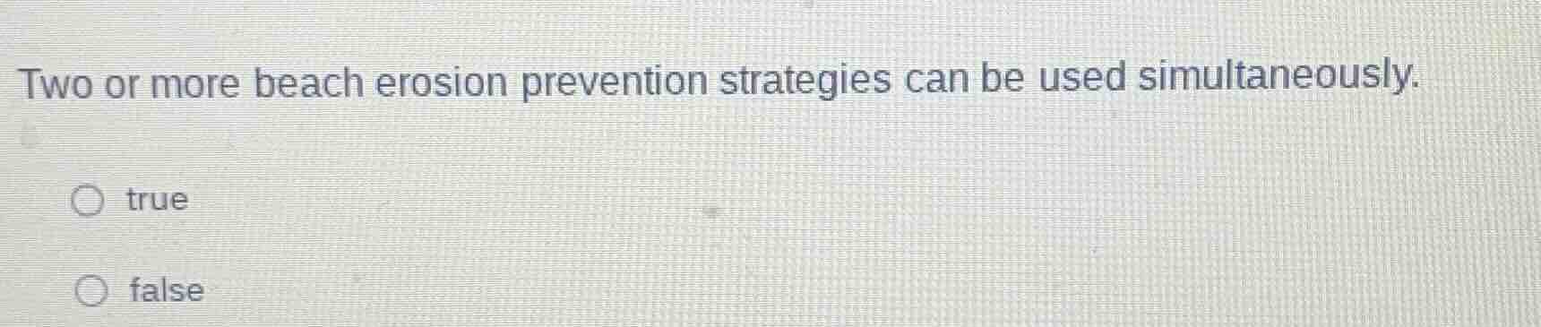 two or more beach erosion prevention strategies can be used simultaneou…