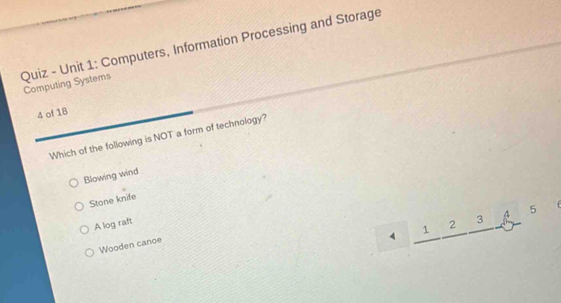 quiz - unit 1: computers, information processing and storage computing …