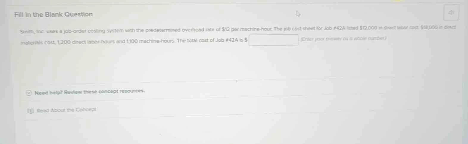 fill in the blank question smith, inc. uses a job - order costing syste…