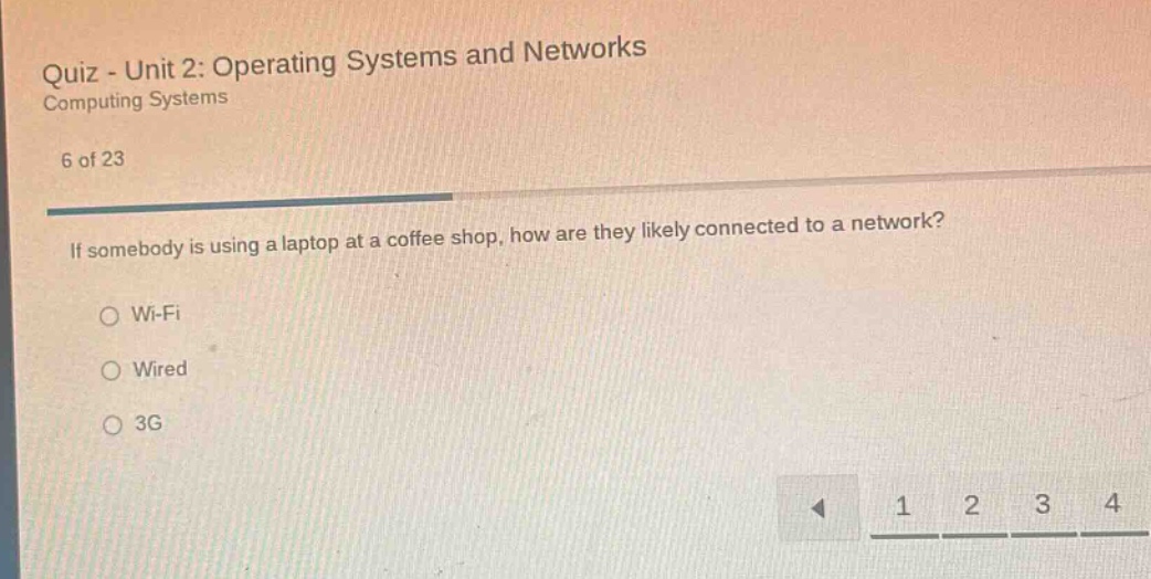 quiz - unit 2: operating systems and networks computing systems 6 of 23…