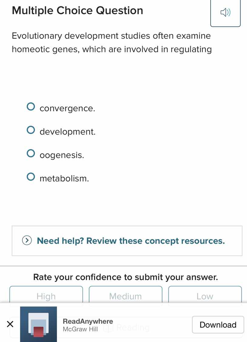 multiple choice question evolutionary development studies often examine…
