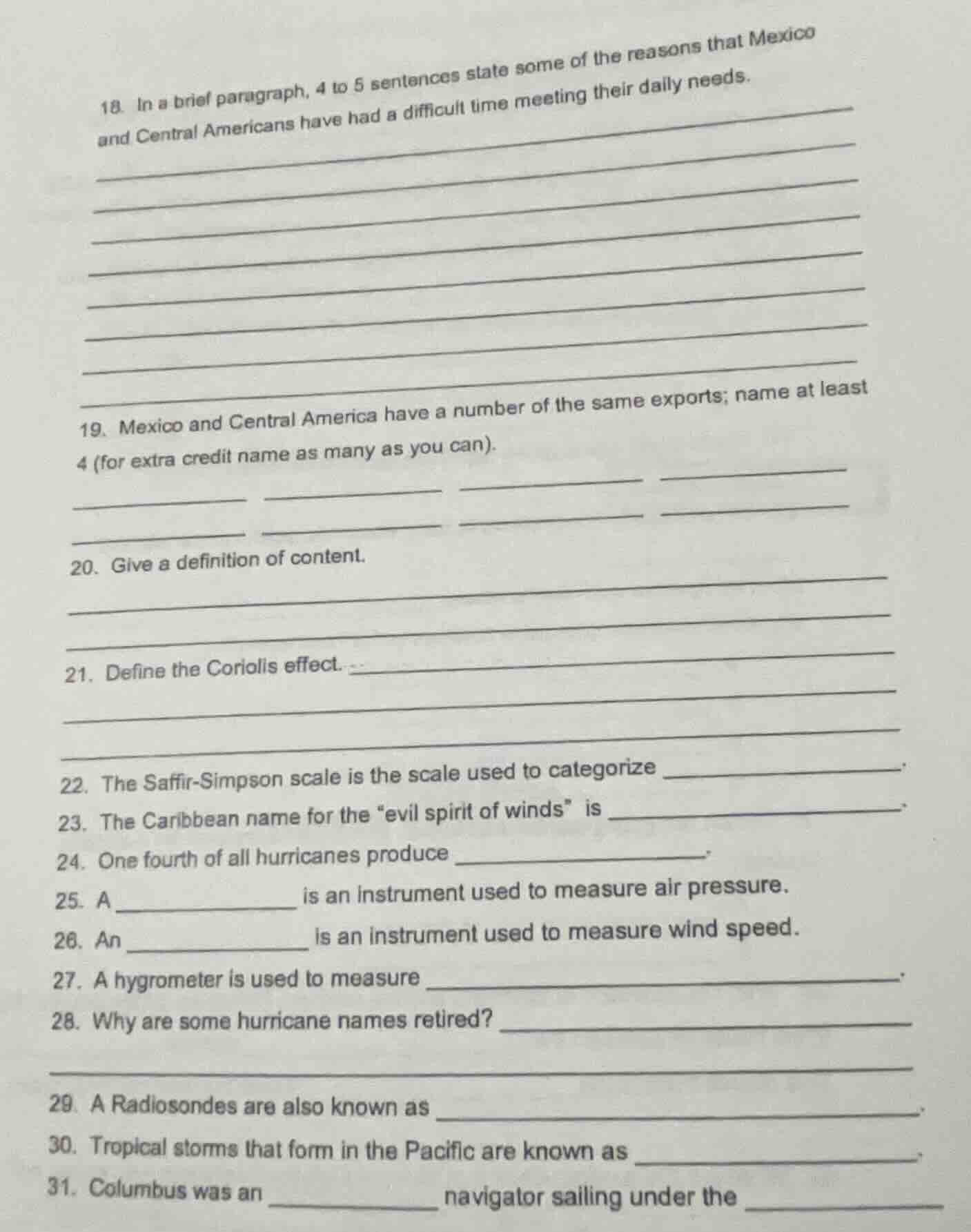 18. in a brief paragraph, 4 to 5 sentences state some of the reasons th…