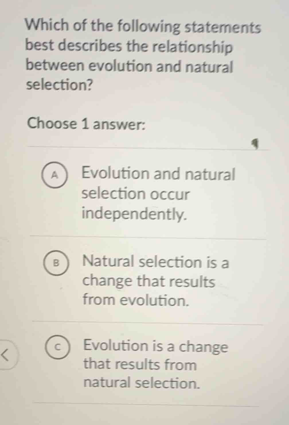 which of the following statements best describes the relationship betwe…