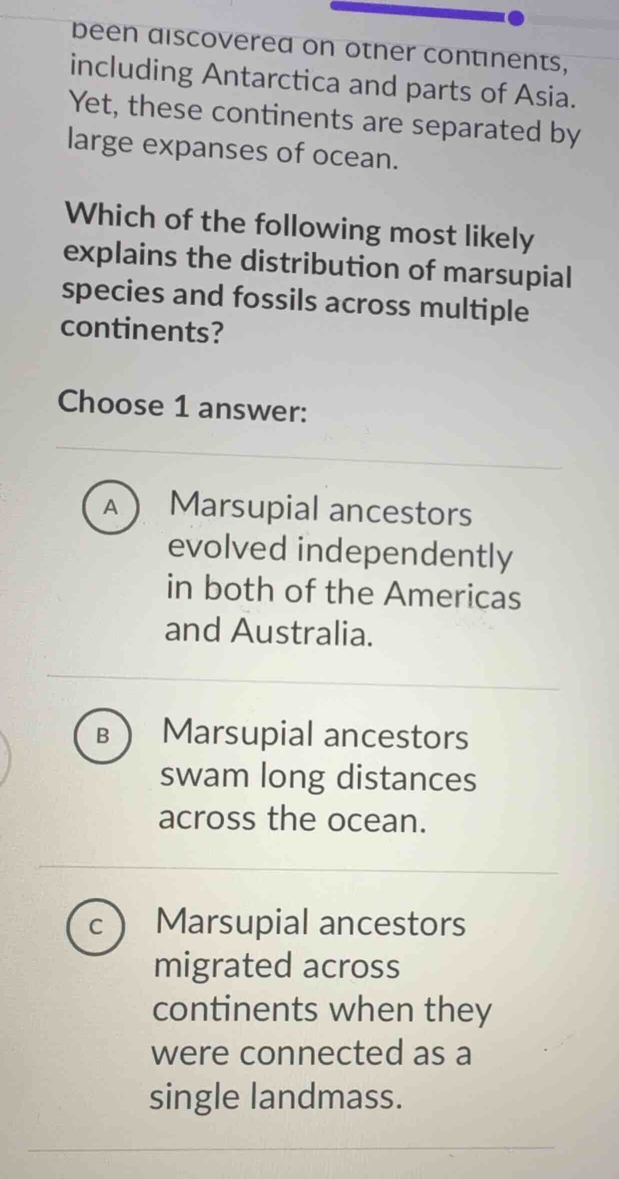 been discovered on other continents, including antarctica and parts of …