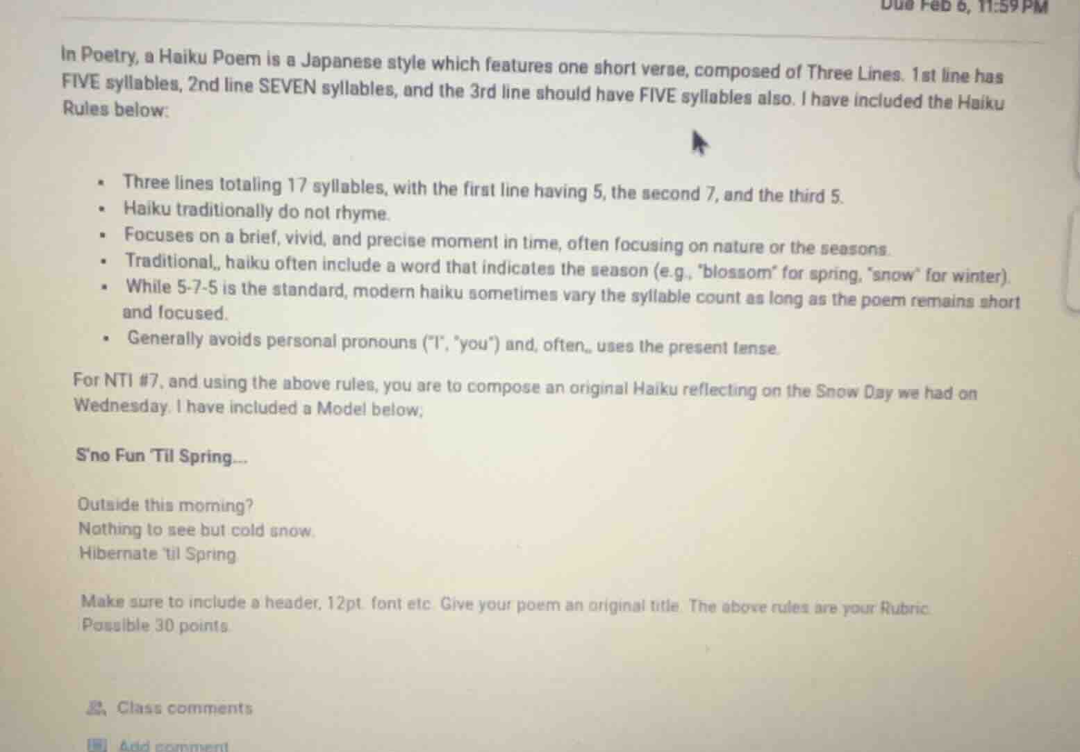 in poetry, a haiku poem is a japanese style which features one short ve…