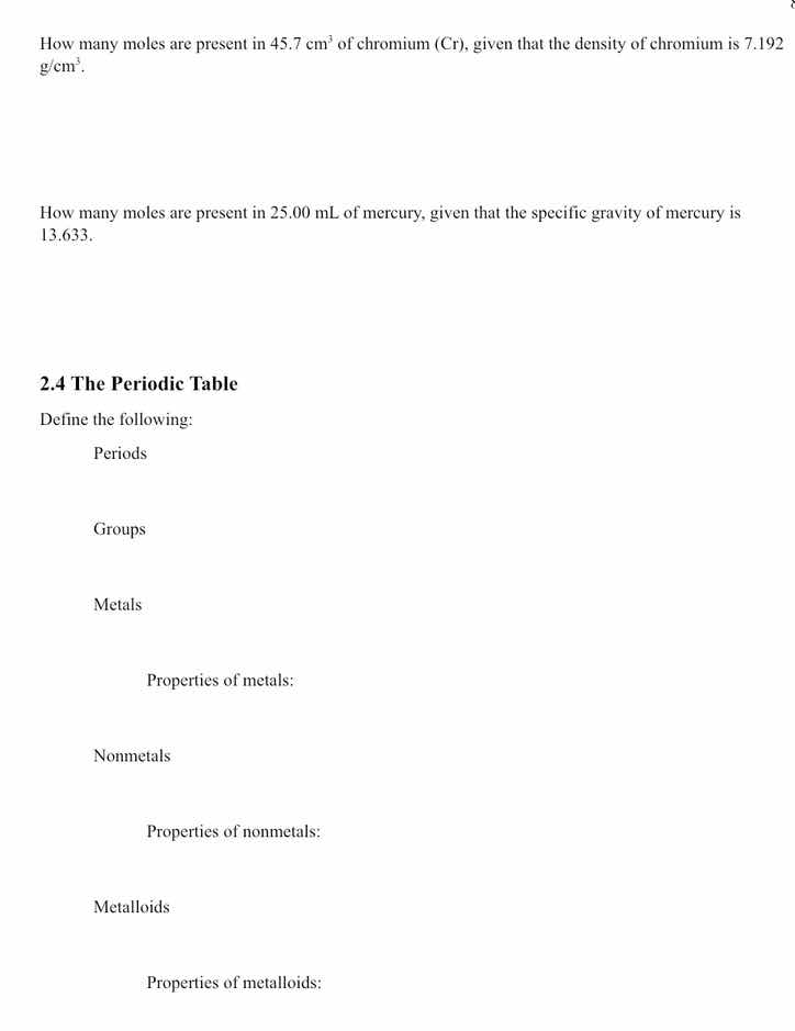 how many moles are present in 45.7 cm³ of chromium (cr), given that the…