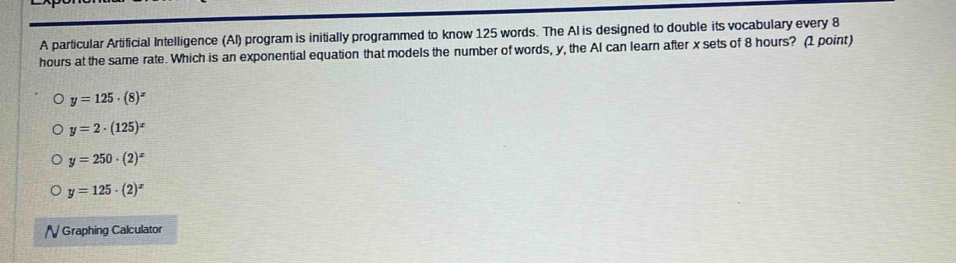 a particular artificial intelligence (ai) program is initially programm…
