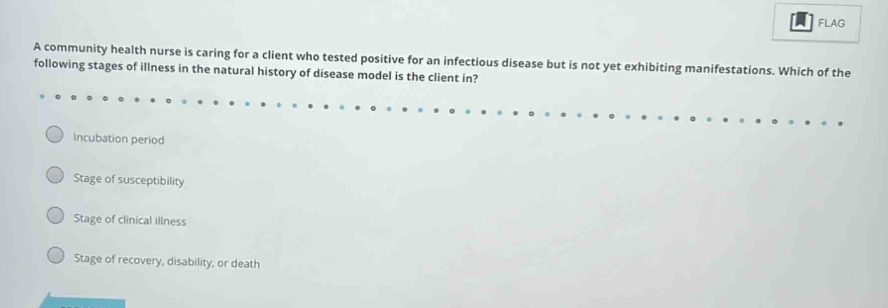 a community health nurse is caring for a client who tested positive for…