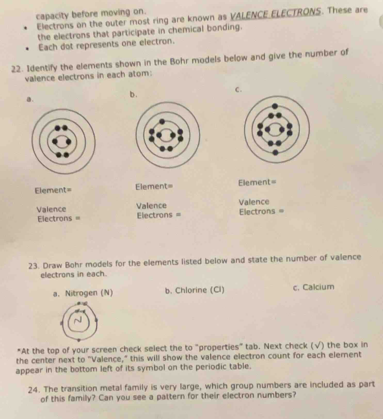 capacity before moving on. - electrons on the outer most ring are known…