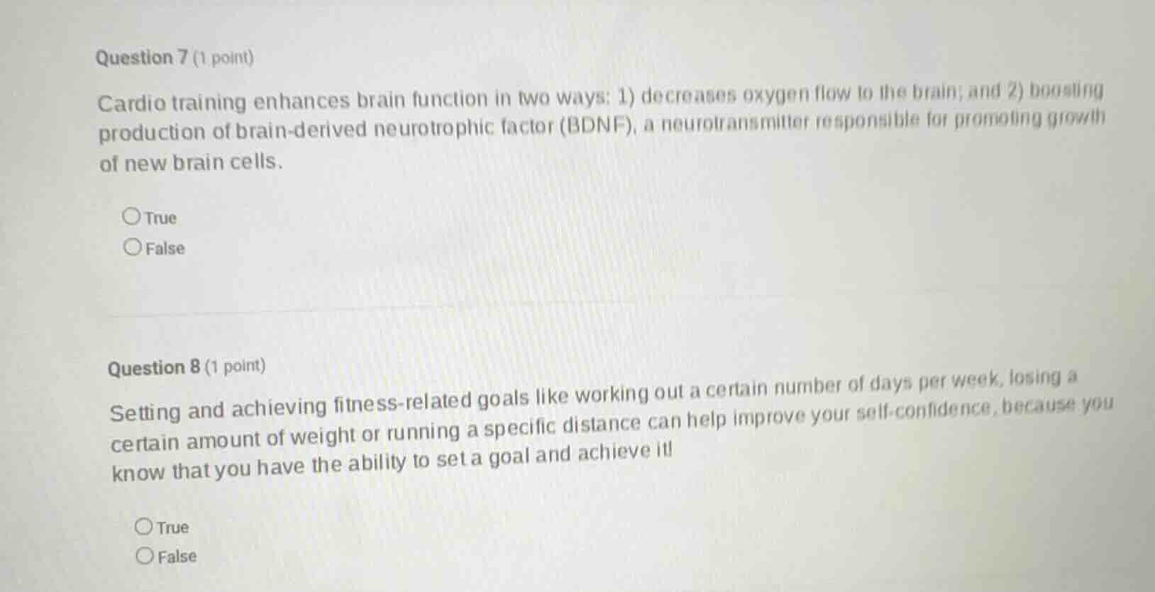 question 7 (1 point) cardio training enhances brain function in two way…
