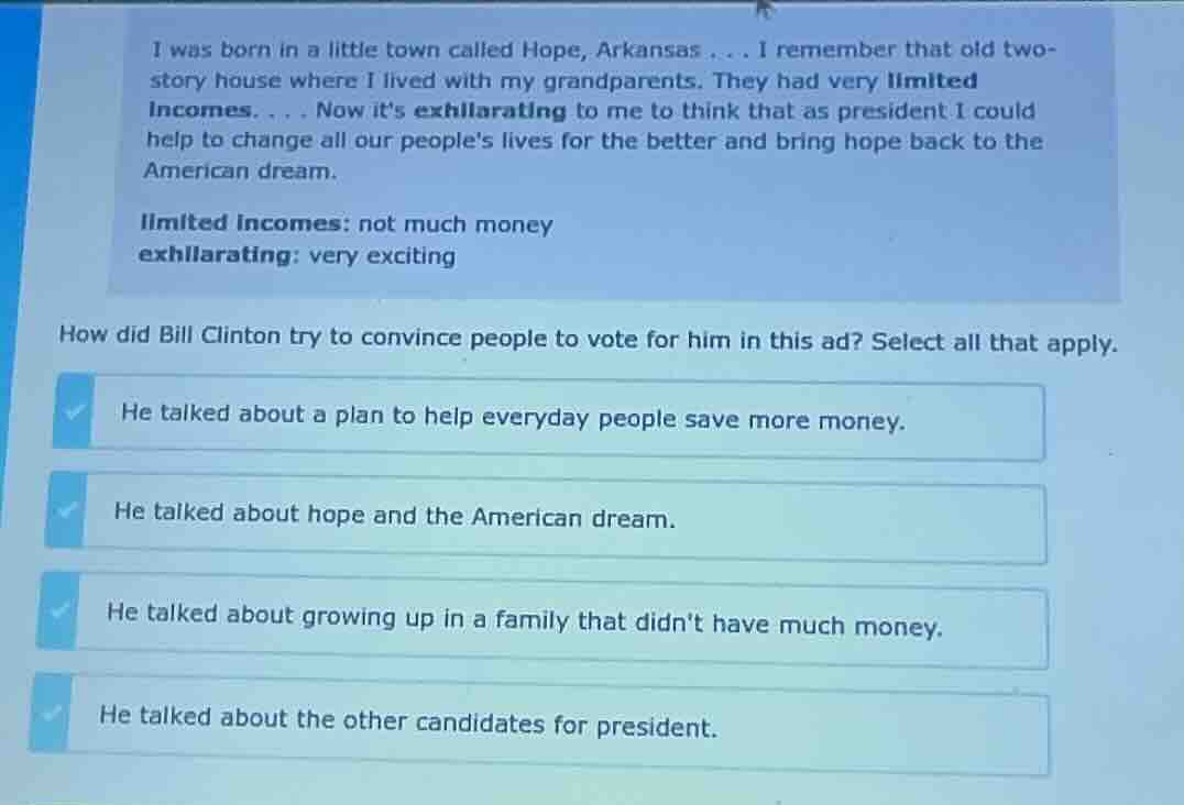 i was born in a little town called hope, arkansas... i remember that ol…