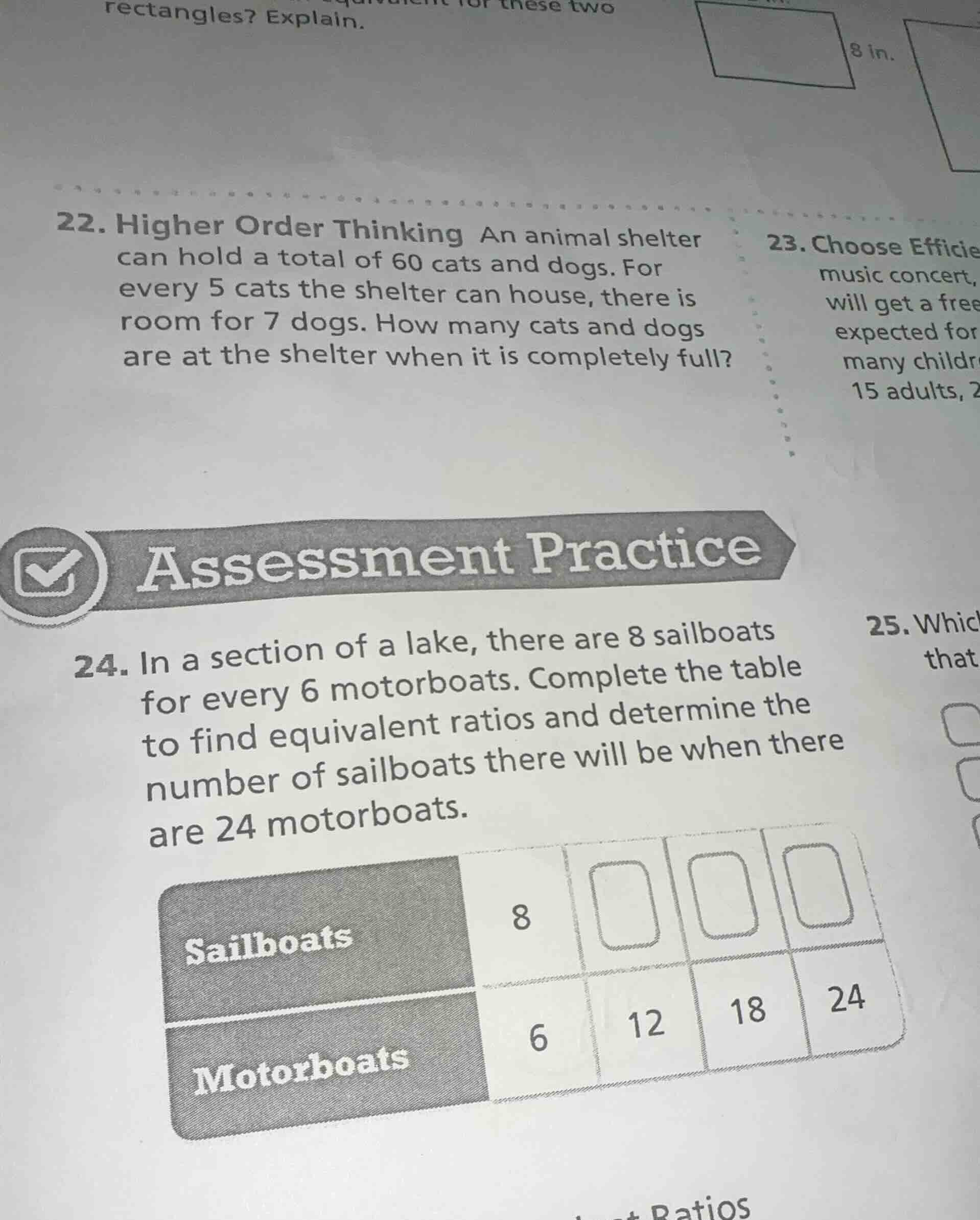 22. higher order thinking an animal shelter can hold a total of 60 cats…