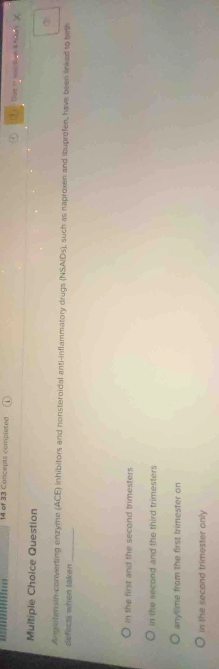 multiple choice question angiotensin - converting enzyme (ace) inhibito…