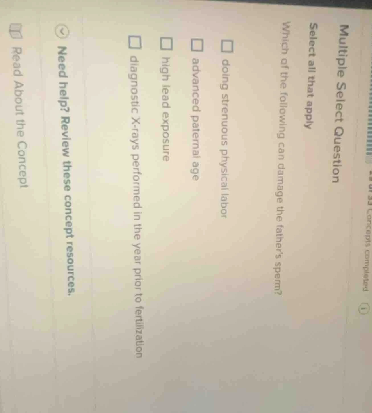 multiple select question select all that apply which of the following c…