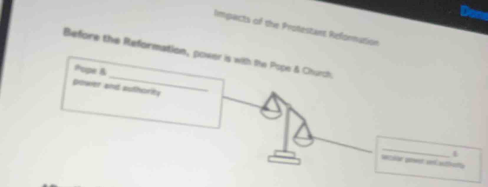 impacts of the protestant reformation before the reformation, power is …