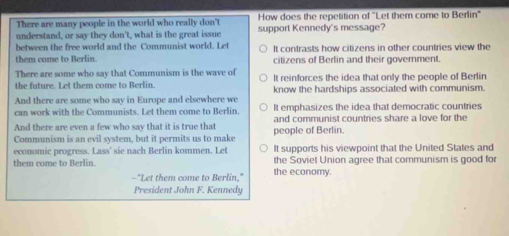 there are many people in the world who really dont understand, or say t…