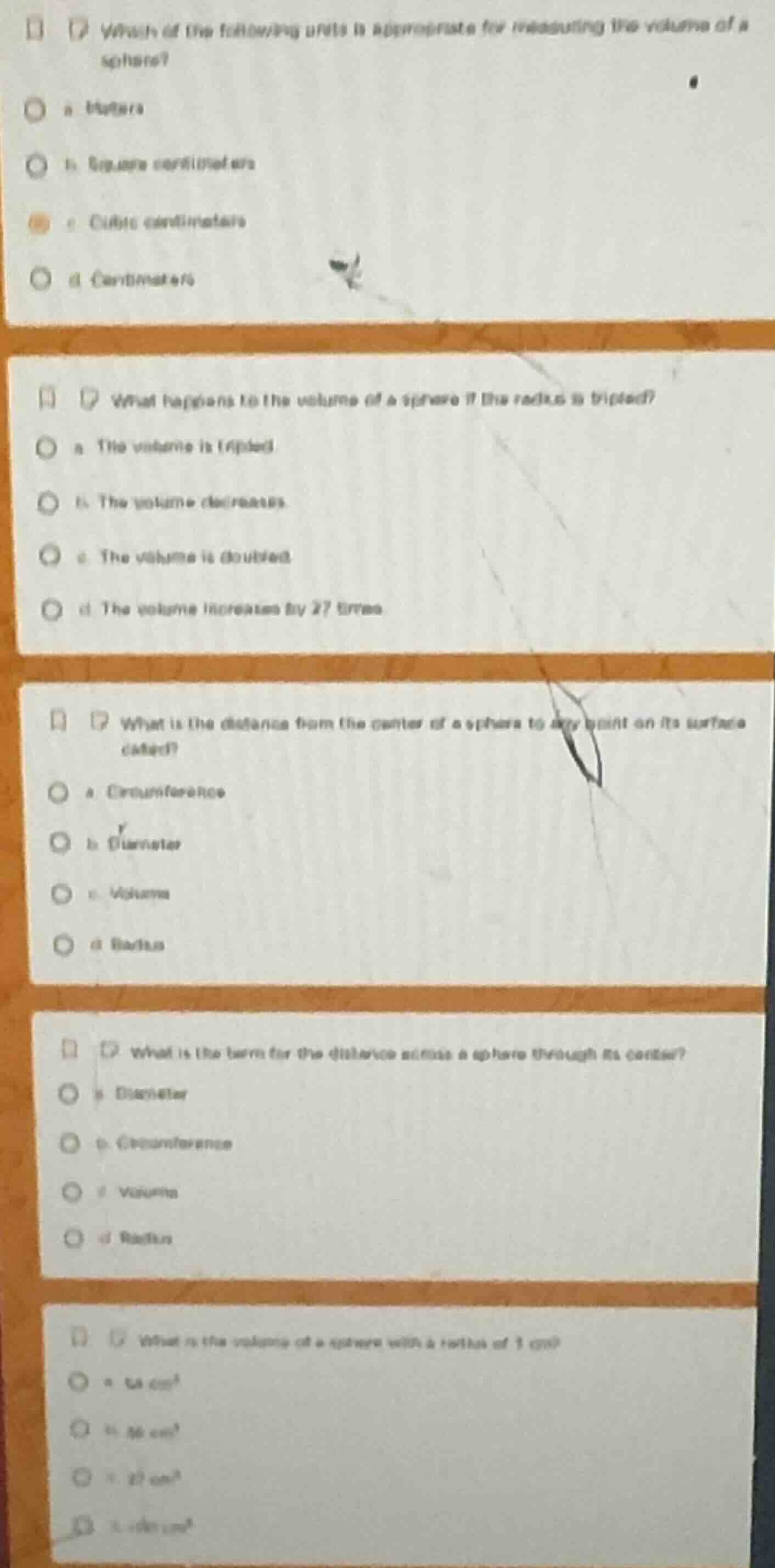 1. which of the following units is appropriate for measuring the volume…