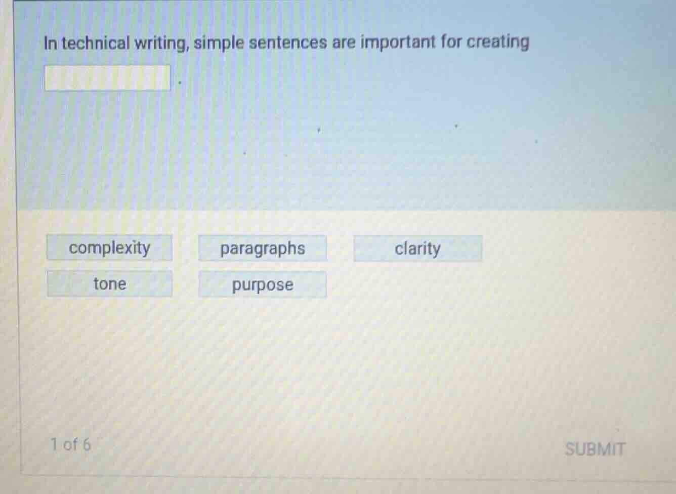 in technical writing, simple sentences are important for creating . com…