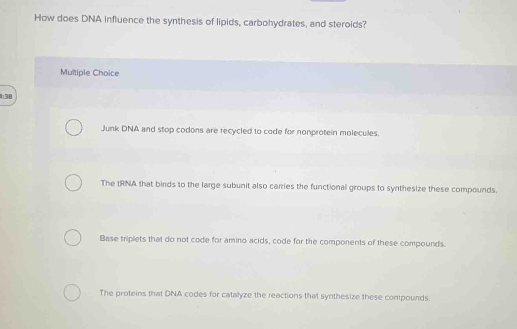how does dna influence the synthesis of lipids, carbohydrates, and ster…