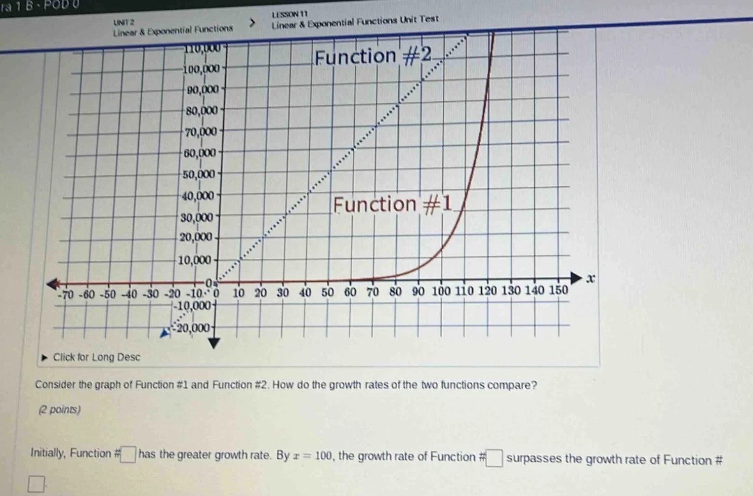 unit 2 linear & exponential functions lesson 11 linear & exponential fu…
