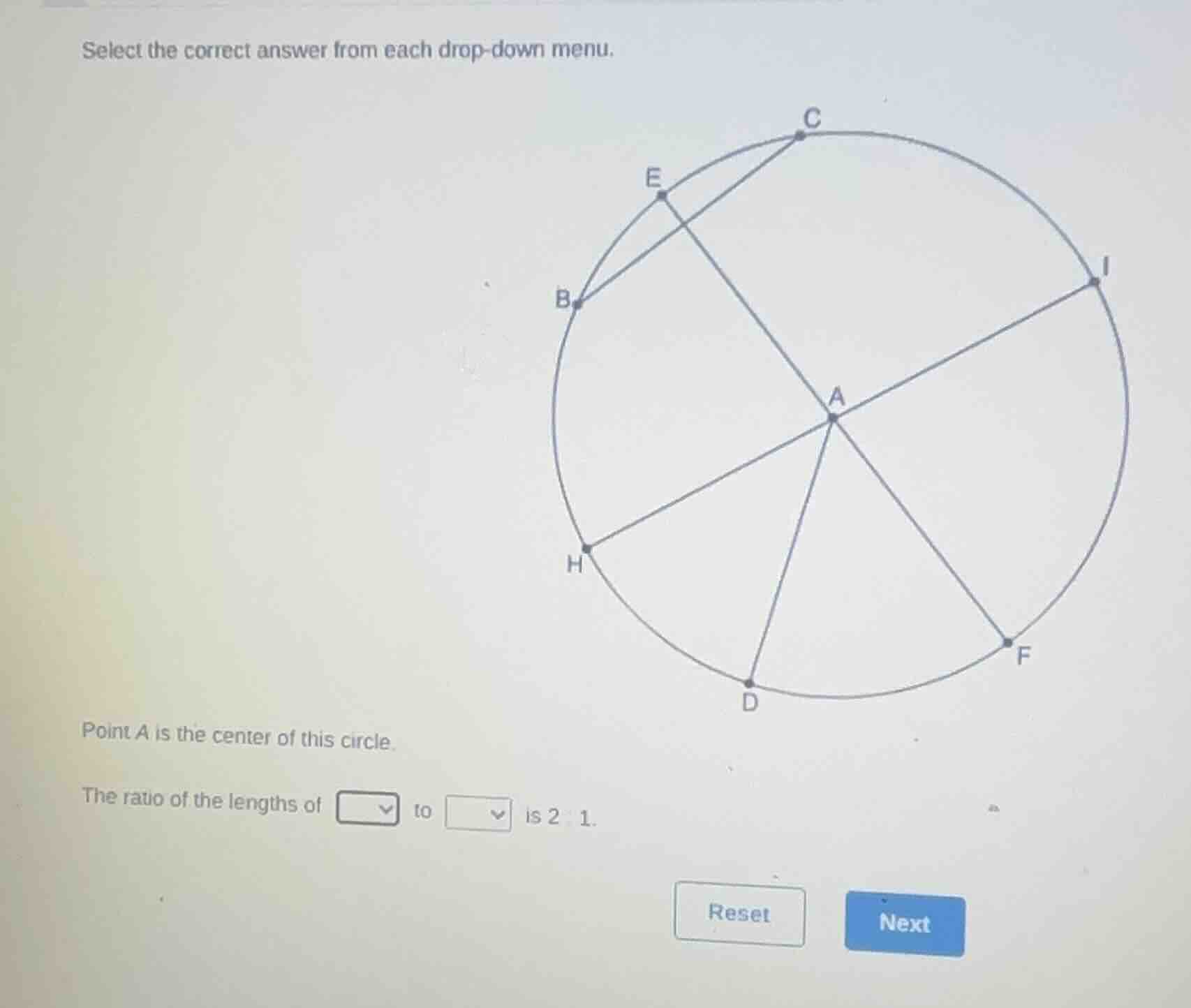 select the correct answer from each drop - down menu. point a is the ce…