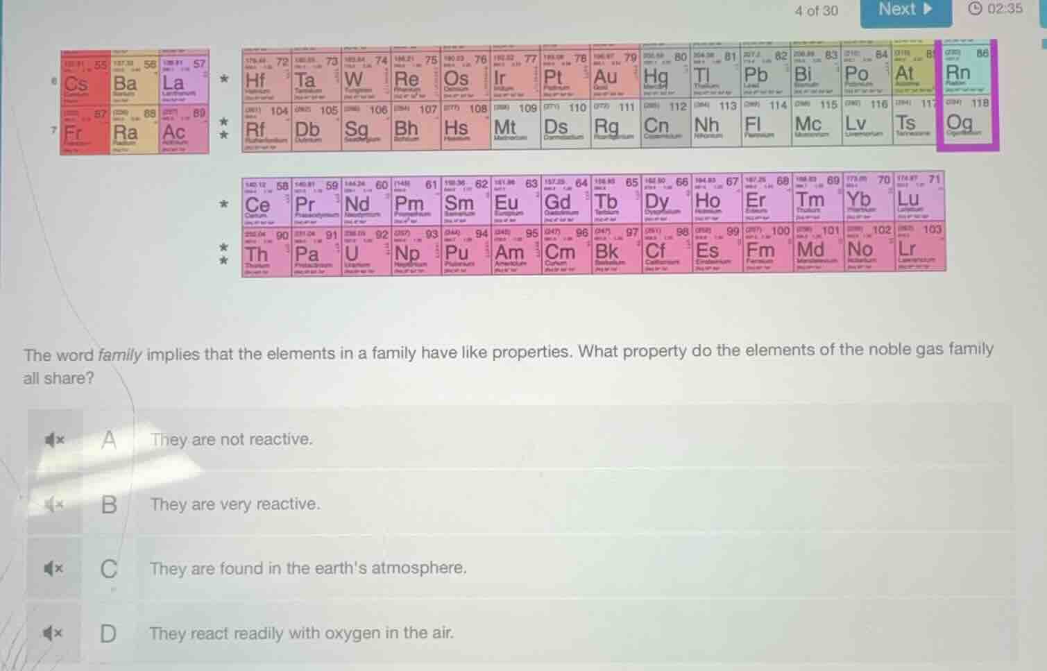 the word family implies that the elements in a family have like propert…