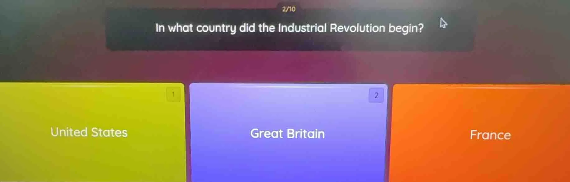 in what country did the industrial revolution begin? united states grea…